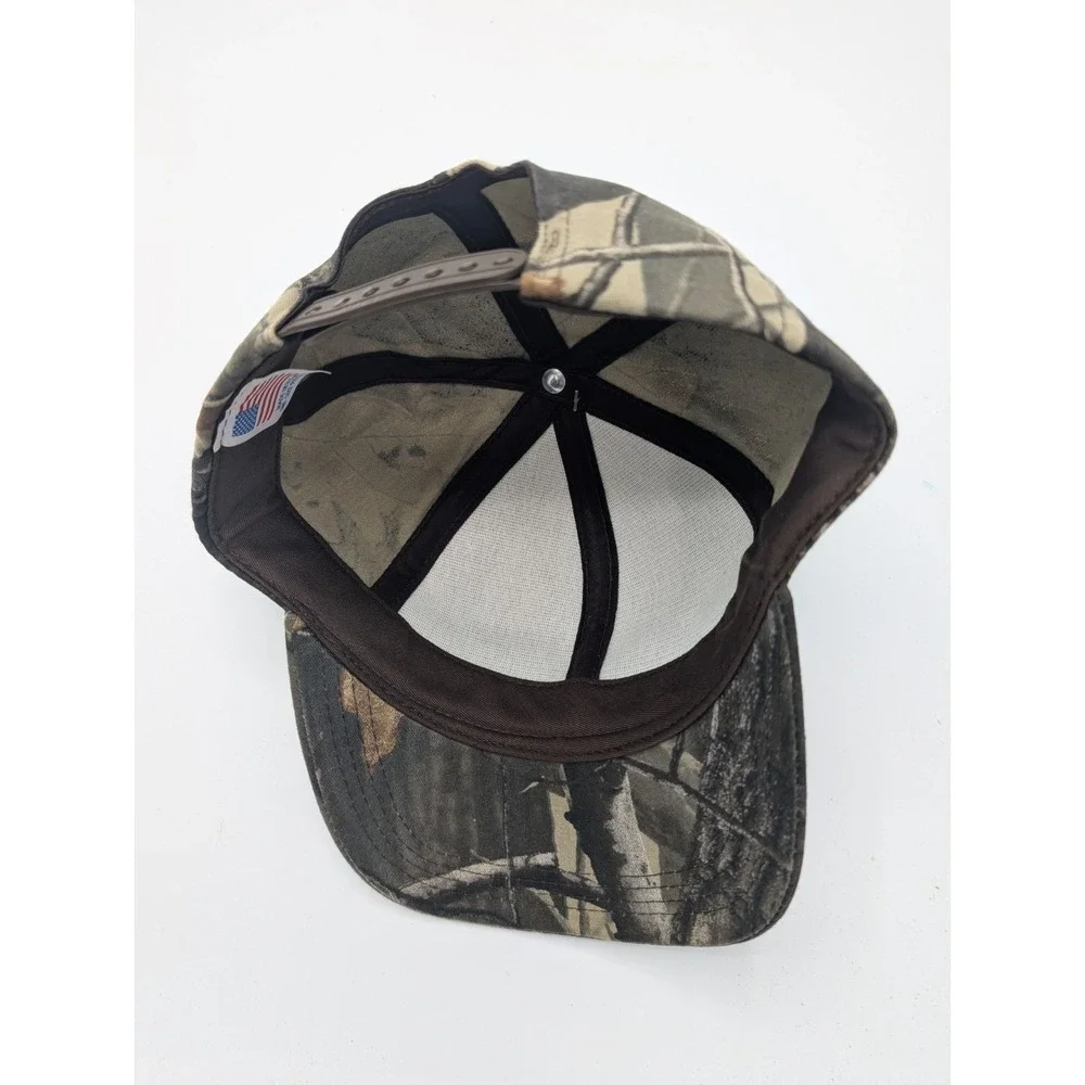 Realtree Hardwoods HD Camouflage Snap Back Cap Hat  NWT  Blank